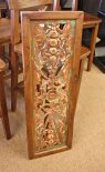 Carved Teak Panel