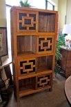 Bookcase Yessa, sliding doors