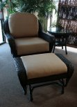 Lewisburg Single Rocker & Gliding Ottoman