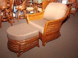 Monte Carlo ClubChair & Ottoman