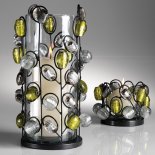 Bejeweled Candle Holders
