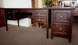 McKenzie 4-drawer Desk & Filing Cabinet